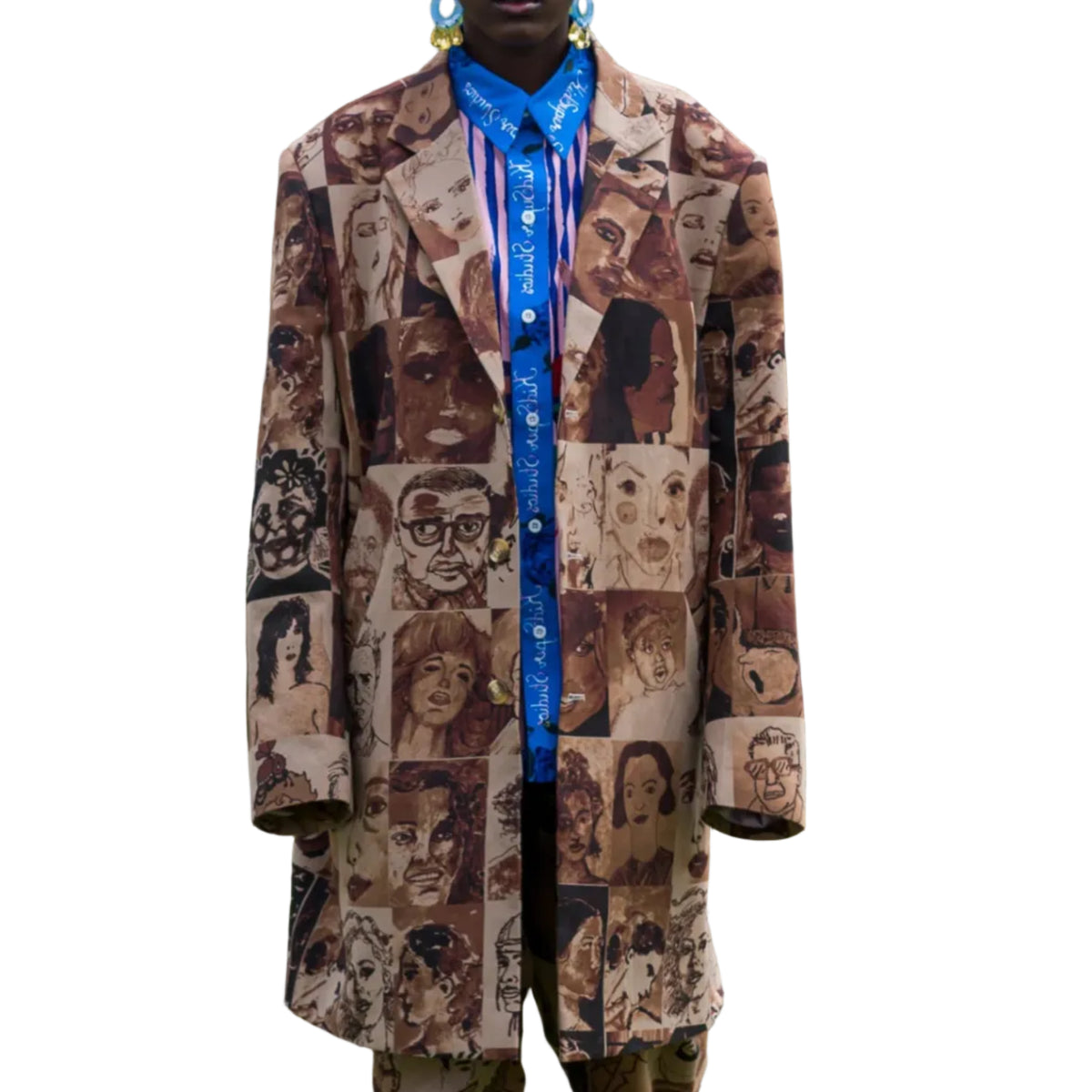 [Brown] Portrait Suit Jacket