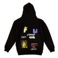 [BLACK] HUF SHECK WEST MANHATTAN WRECK SICKAMORE x Kidsuper HOODIE