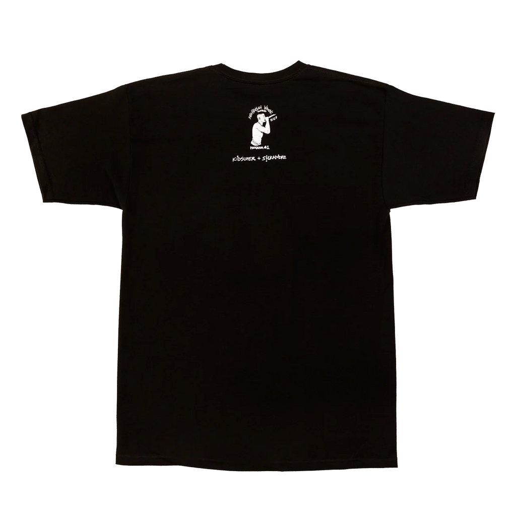 [BLACK] HUF SHECK WEST MANHATTAN WRECK SICKAMORE x Kidsuper Tee