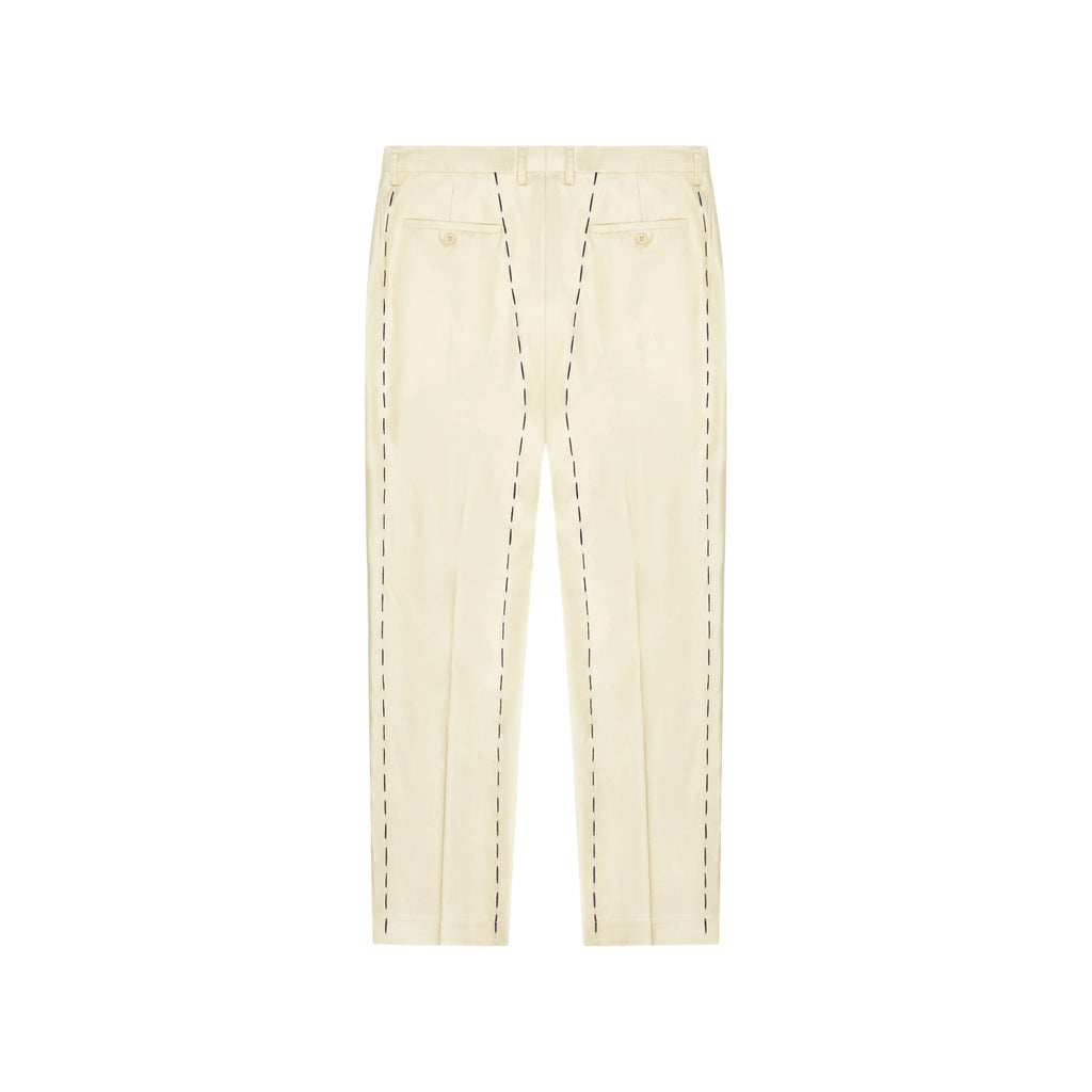 [Cream-Tan] Hand Embroidered Suit Bottom