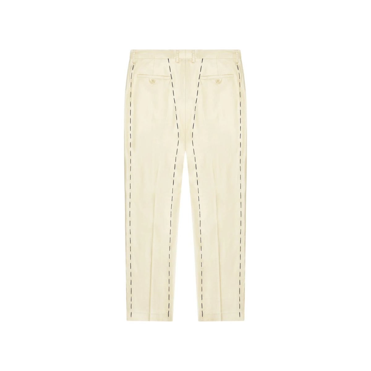 [Cream-Tan] Hand Embroidered Suit Bottom