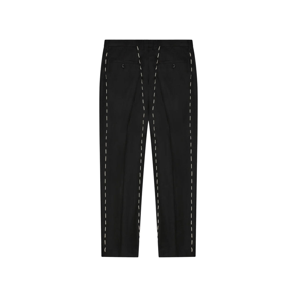 [Black] Hand Embroidered Suit Bottom