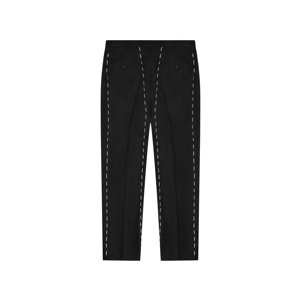 [Black] Hand Embroidered Suit Bottom