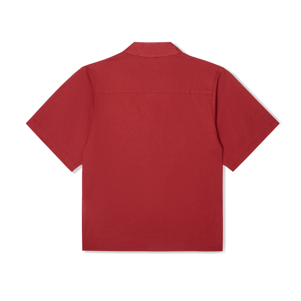 [Red-Deep] Hand Stitched Woman Shirt