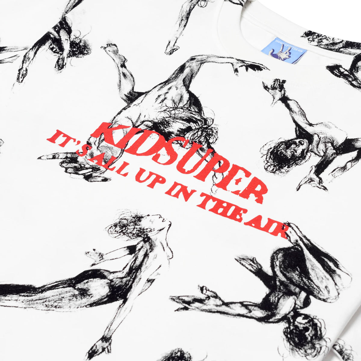 [WHITE] Trapeze Women all over print shirt