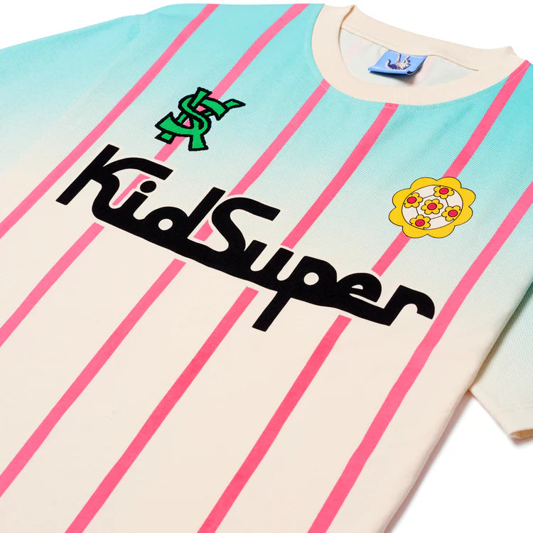 [Cream] Soccer Jersey Tee