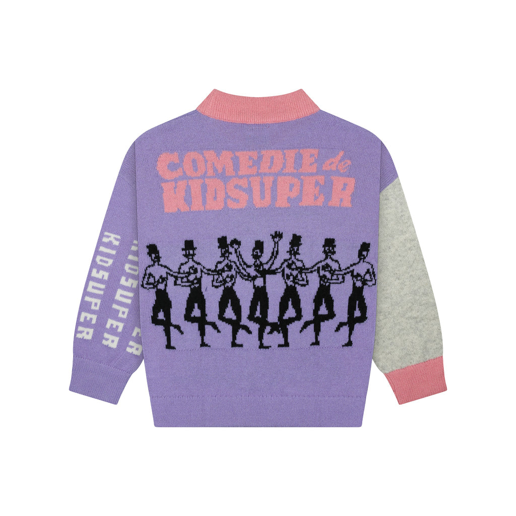 [Purple] Funny Business Sweater