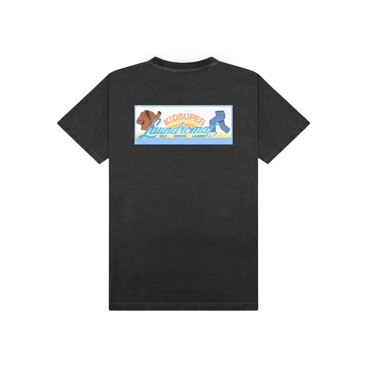 [Black] Laundromat Tee