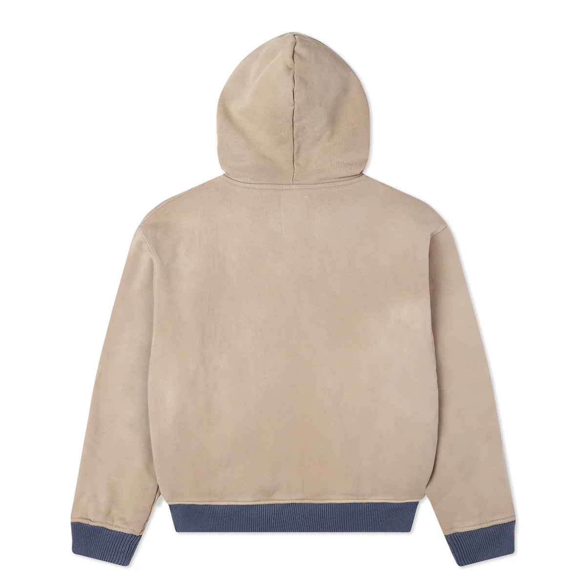 [Tan] Beach Heavyweight Zip Up Hoodie