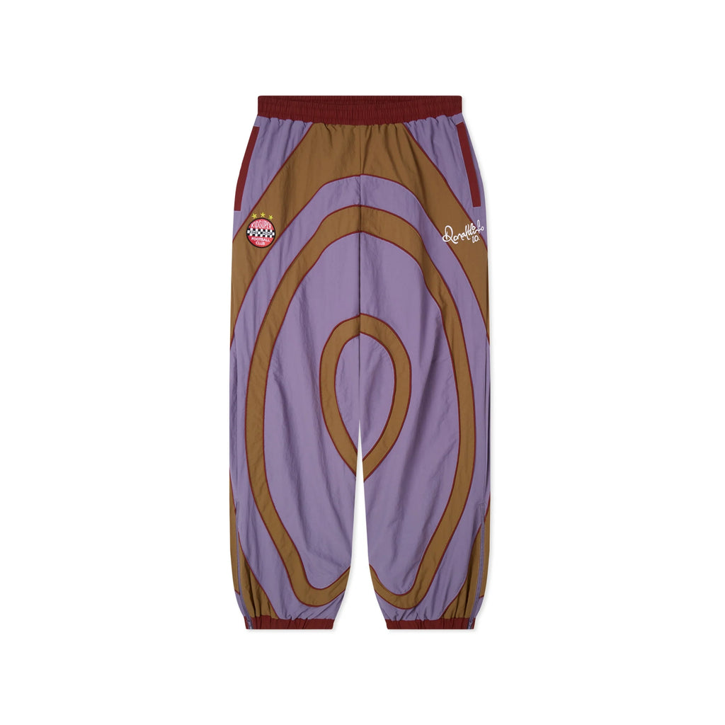[Brown-Blue-Red] Ronaldinho x KidSuper Windbreaker Pant