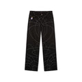[Black] String Theory Stitched Pant