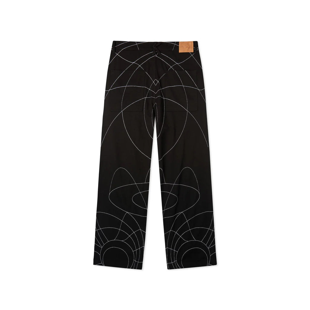 [Black] String Theory Stitched Pant