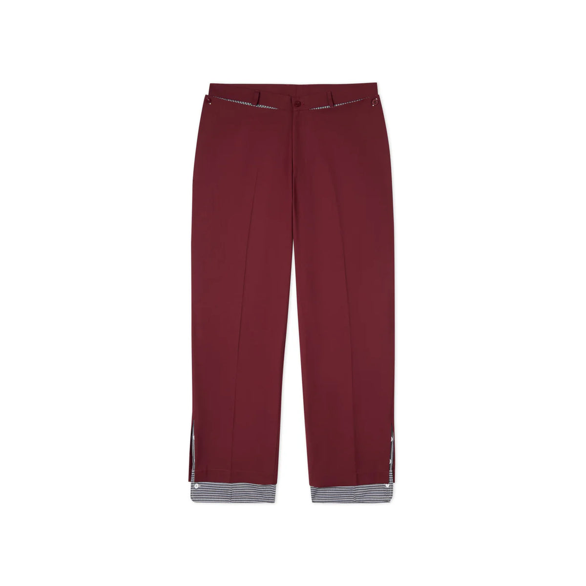 [Burgundy] Cuff Pant