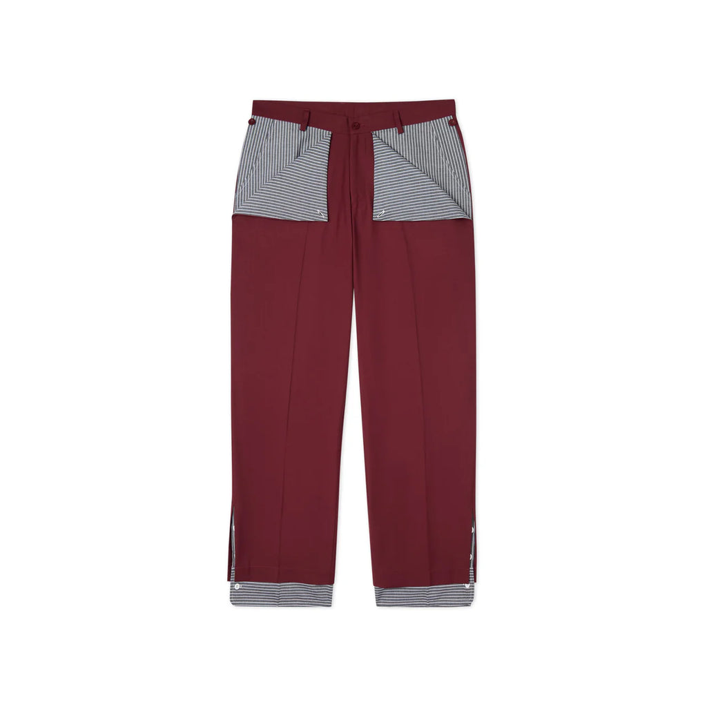 [Burgundy] Cuff Pant
