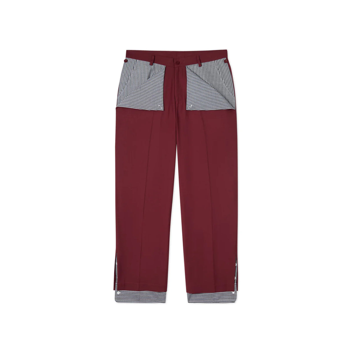 [Burgundy] Cuff Pant
