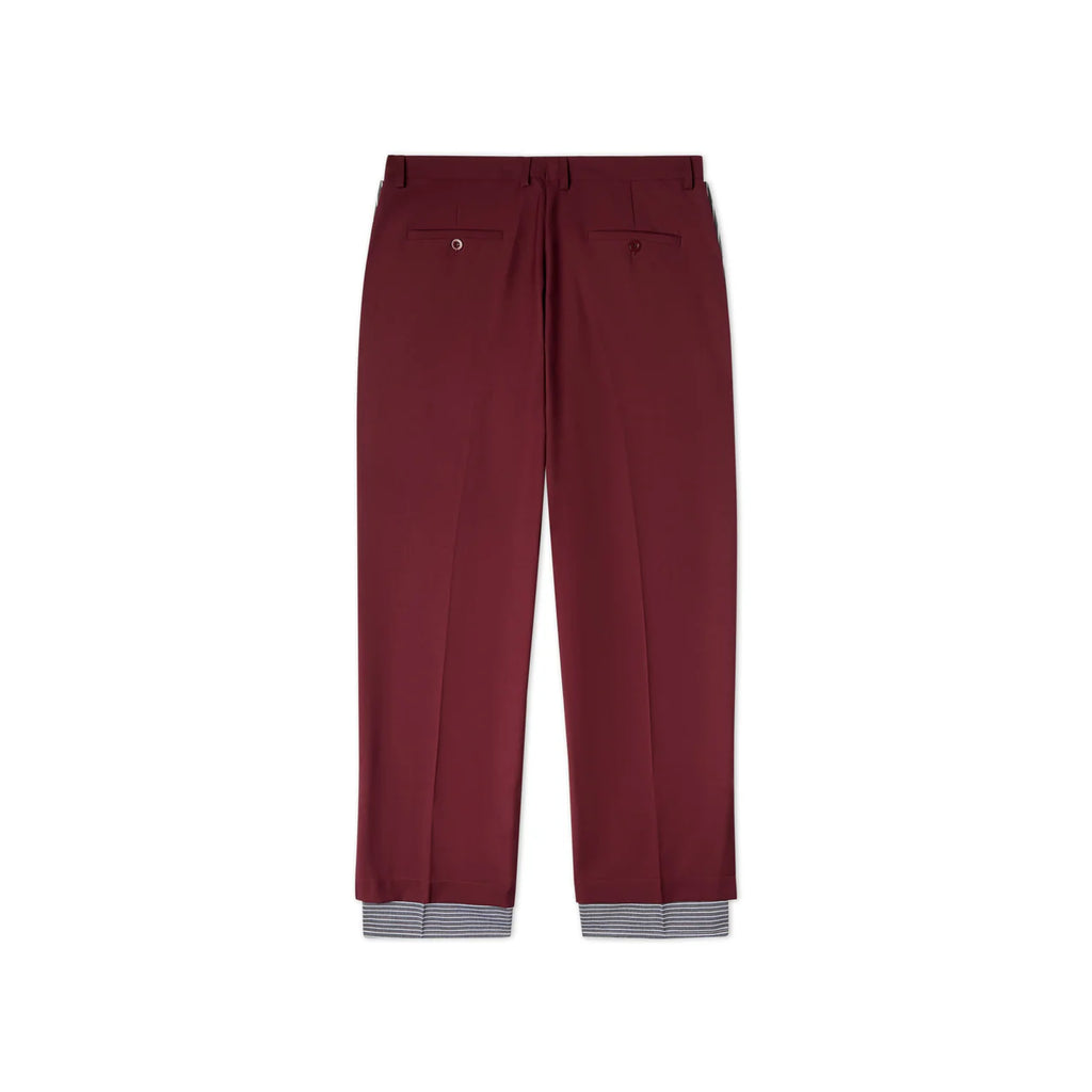 [Burgundy] Cuff Pant