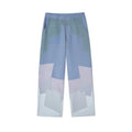 [Blue] Patchwork Gradient Suit Bottom