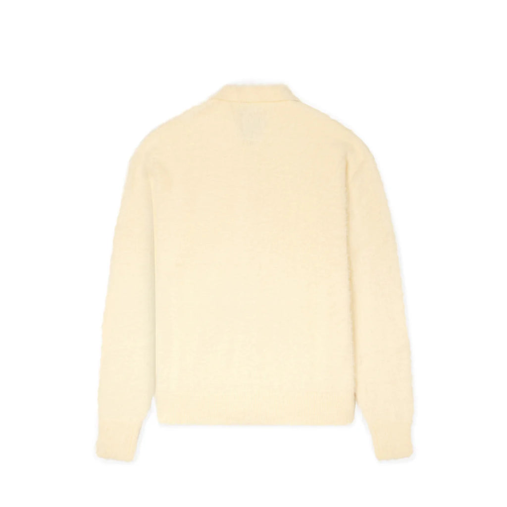 [Cream] Fuzzy Zip Up