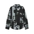 [Black] Collage Faces Button down SHIRT