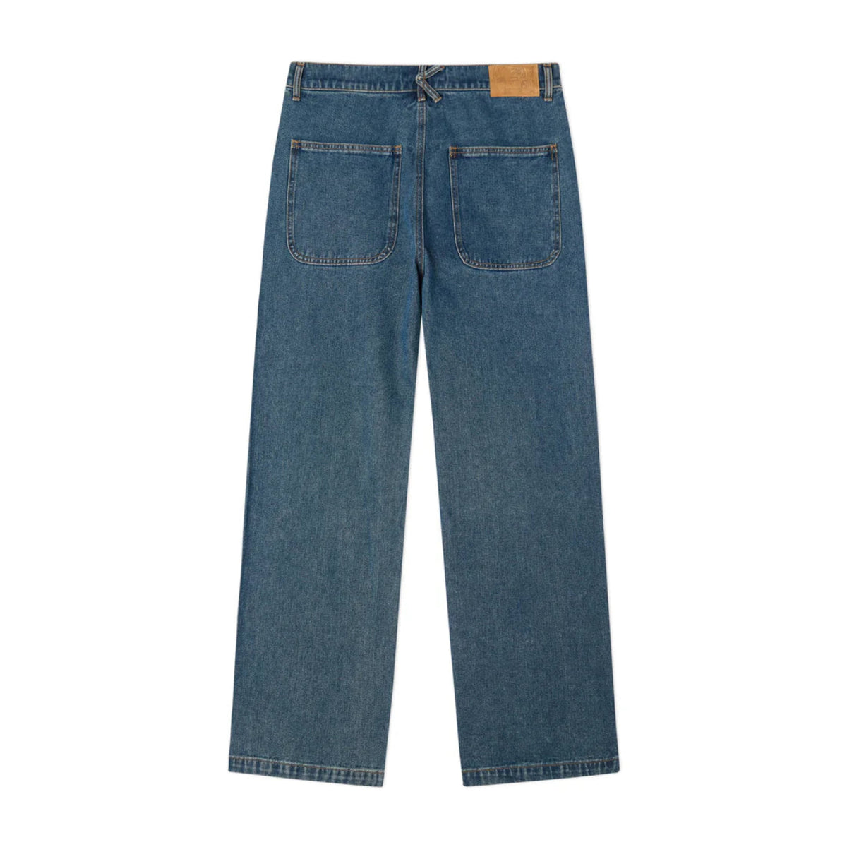 [Blue-Denim] Red Face Denim Jeans