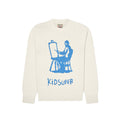 [Natural- BLUE] Painter Graphic Sweater