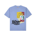 [Blue] Patched Doodle Tee