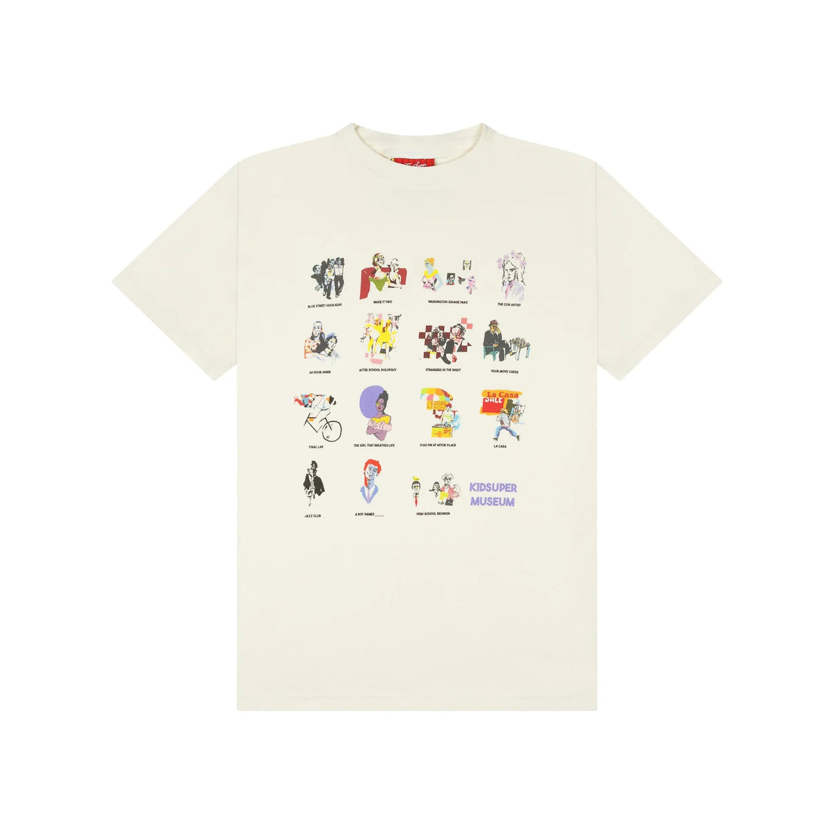 [Cream-Tan] Kissing Bag Tee