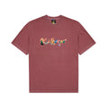 [CRIMSON] BLOTCHY LOGO TEE