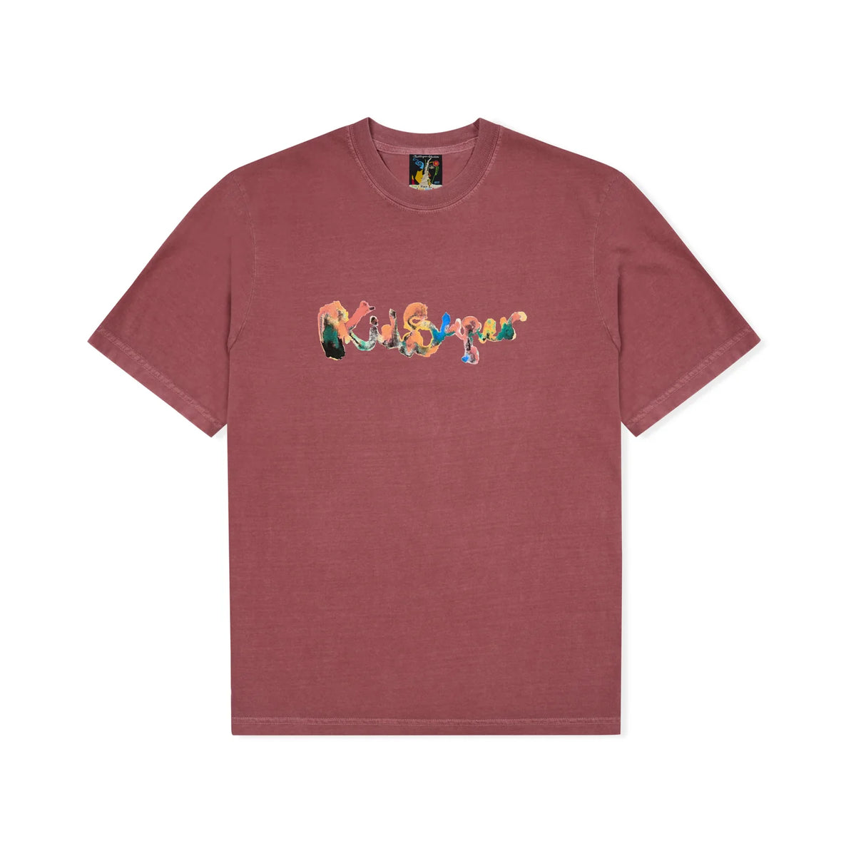 [CRIMSON] BLOTCHY LOGO TEE