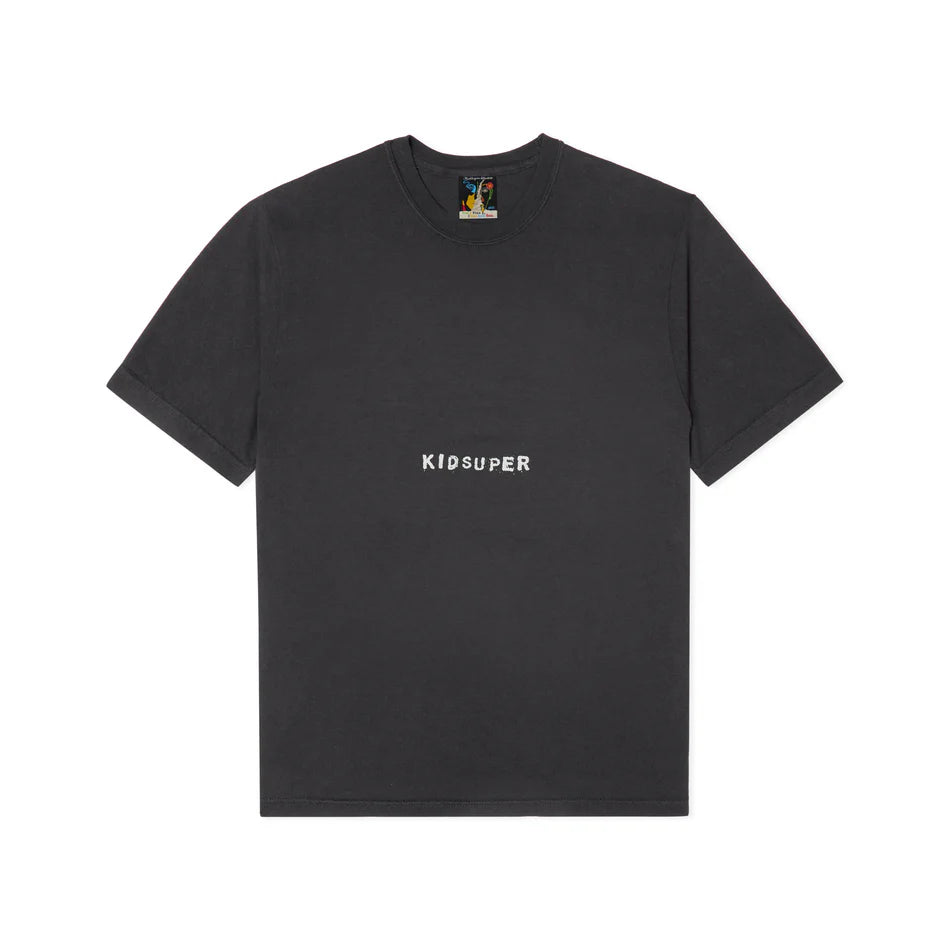 [BLACK] Low Center Mini Logo Tee