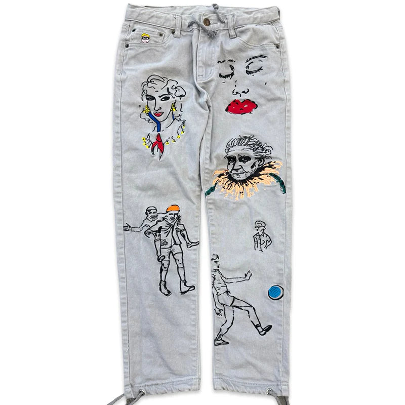 [GREY] ARTWORK PANT
