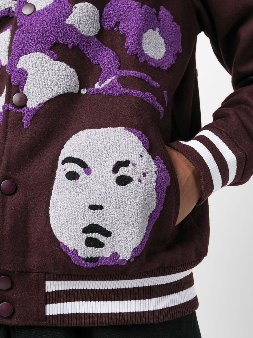 [Purple] Like Father Like Son Varsity Jacket