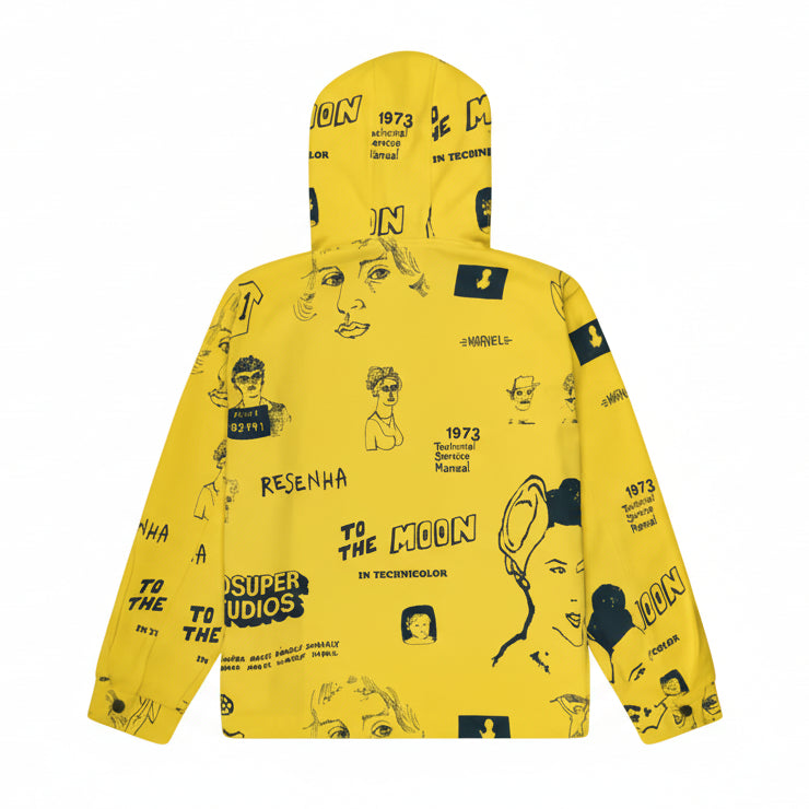[YELLOW-Denim] DOODLE Denim JEAN PULLOVER