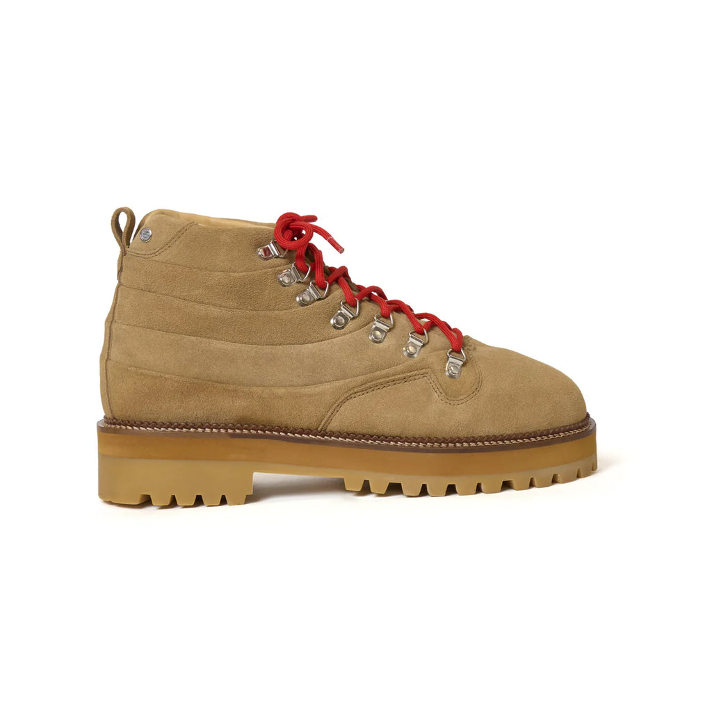 [Brown/Tan] Layered Boots