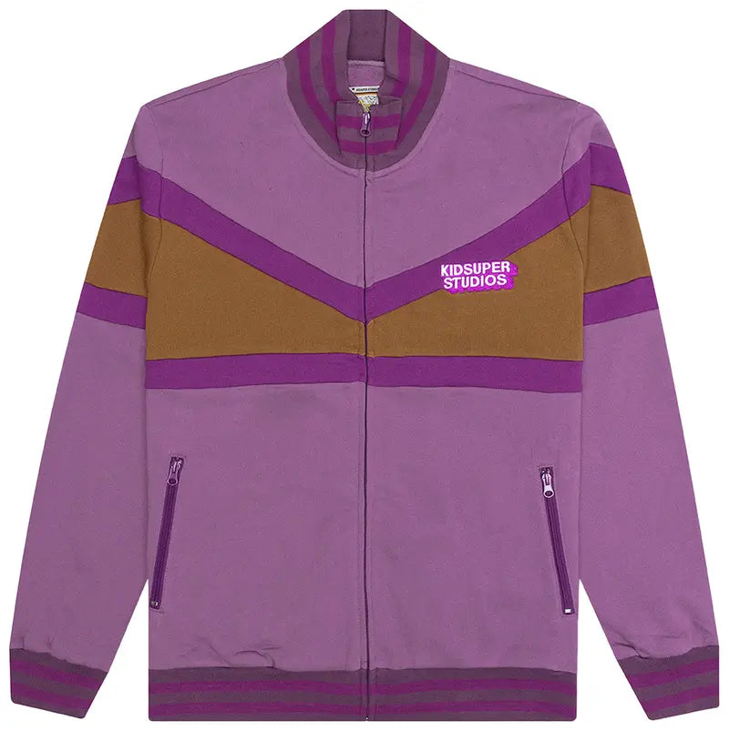 [PURPLE] THE KIDSUPER K Track JACKET