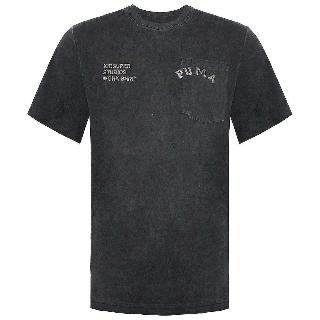 [BLACK] PUMA x KIDSUPER STUDIO WORK SHIRT TEE