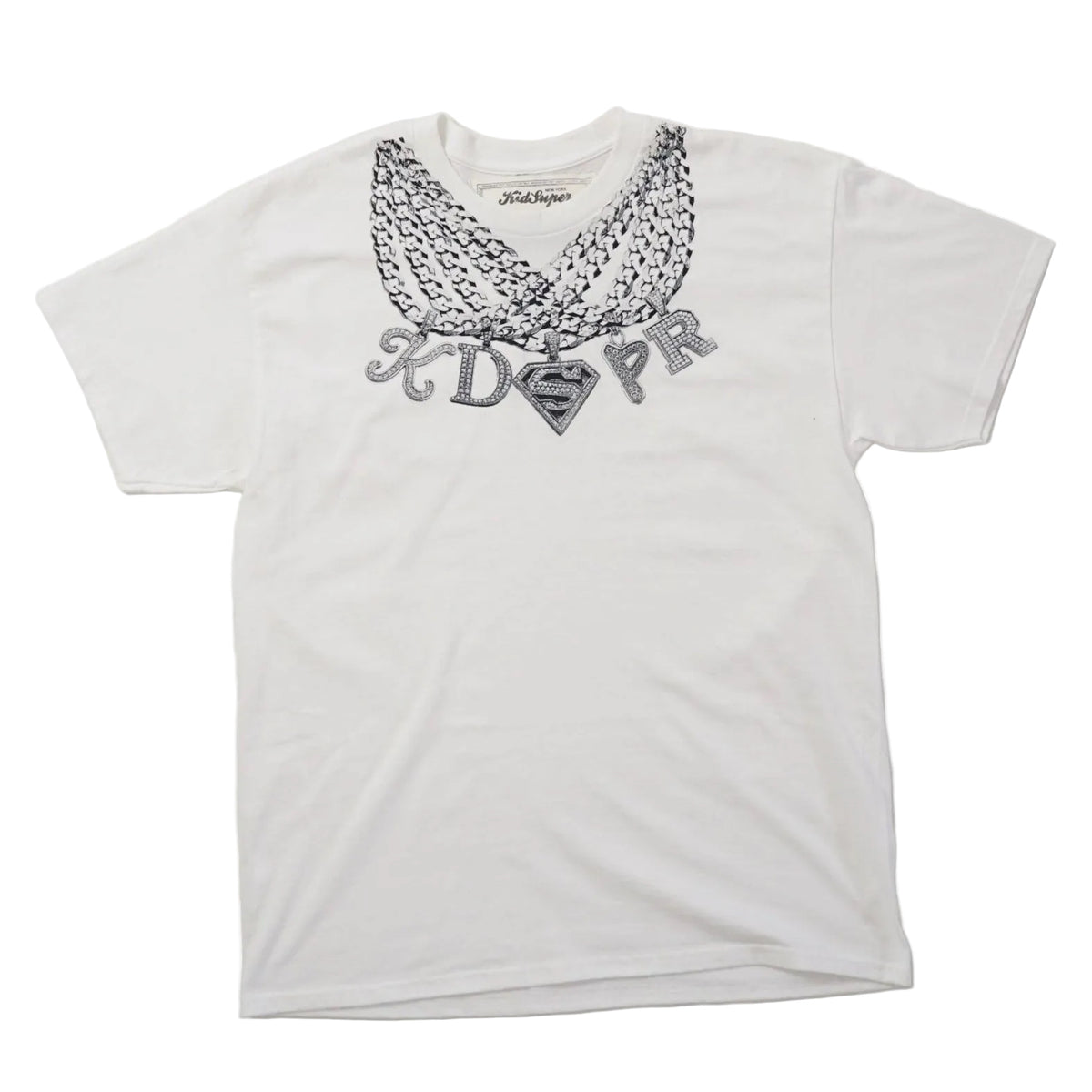 [WHITE] Richard Kauli x Kidsuper Chain Tee