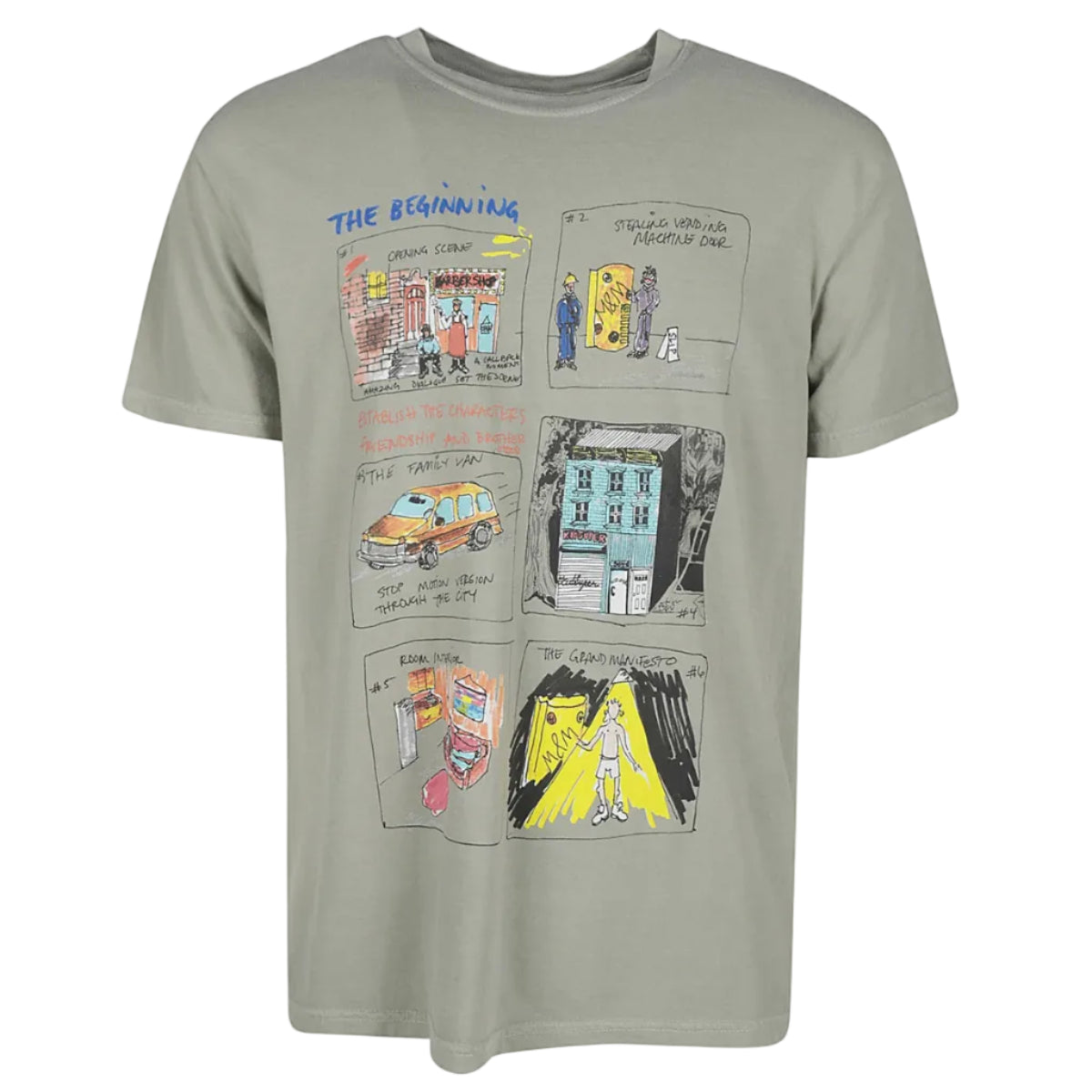 [Grey/Shale] Screenplay Tee