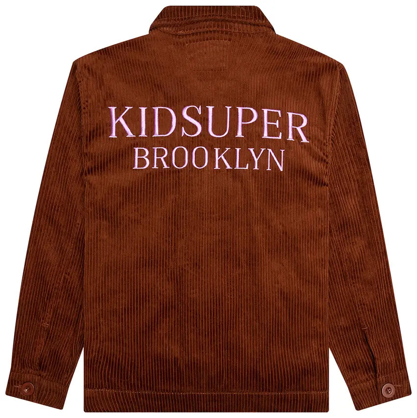 [BROWN] Cord Jacket