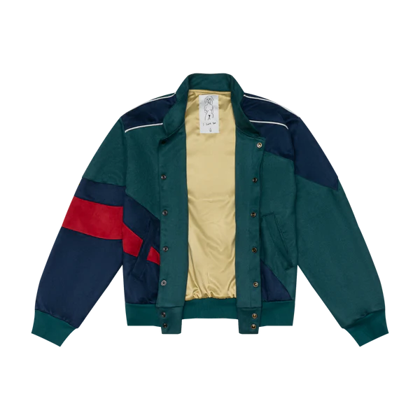 [GREEN-Multi] SUEDE PORTRAIT JACKET