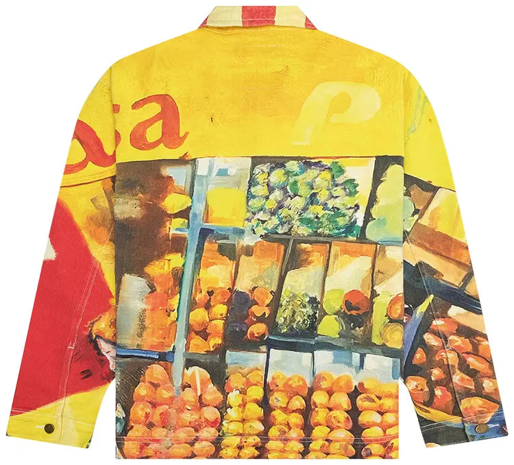 [Yellow-Multicolor] La Casa Full Print Jacket