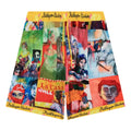 [Multicolor] Faces Shorts