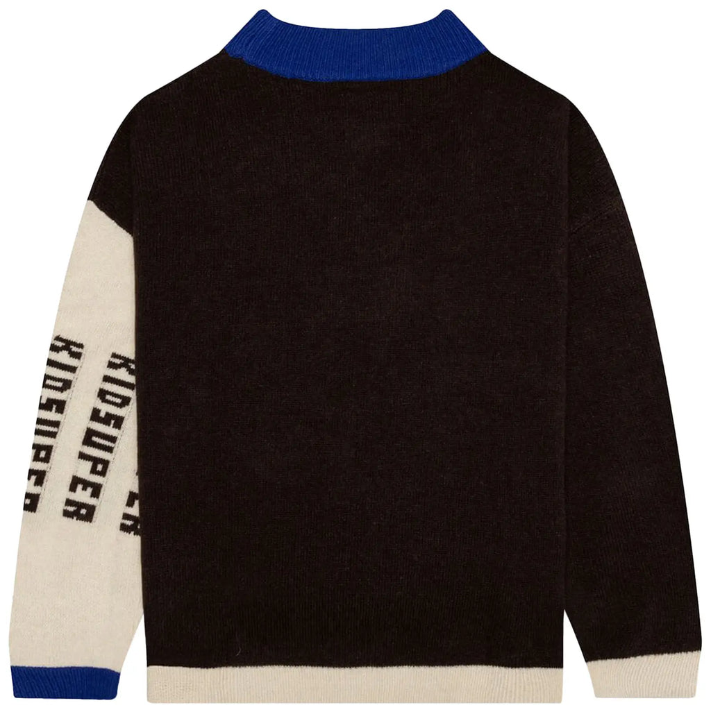 [Black] Face Sweater