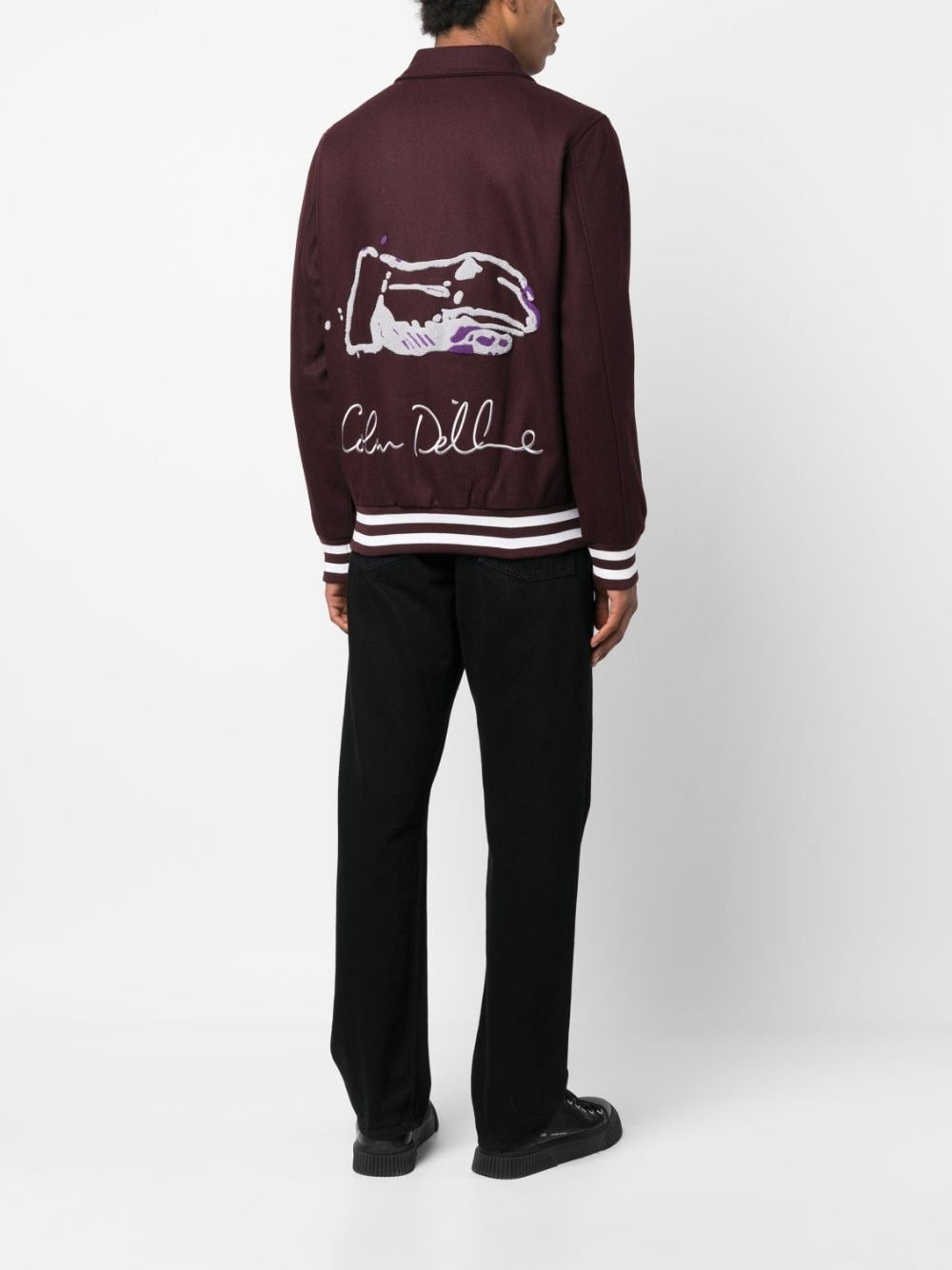 [Purple] Like Father Like Son Varsity Jacket