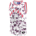 [White-Red] NBA X KIDSUPER Toronto Raptors Jersey