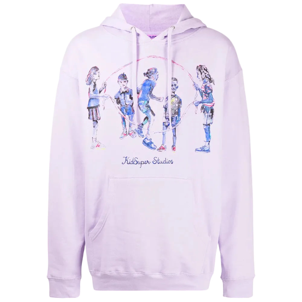 [Purple] Jump Rope Hoodie
