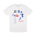 [WHITE] BEAUTIFUL BODY PARTS TEE