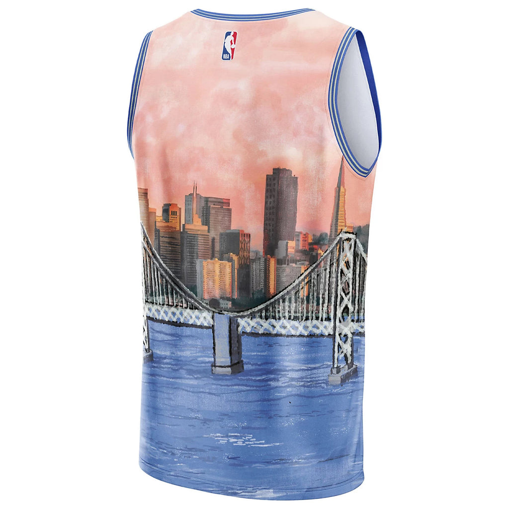 [Multicolor] NBA X KIDSUPER Golden State Warriors Jersey