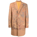 [Brown] Tandem Bike Long Coat