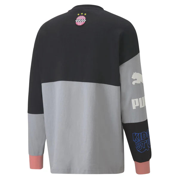 [Grey-Black] Puma X KIDSUPER STUDIO LS Tee